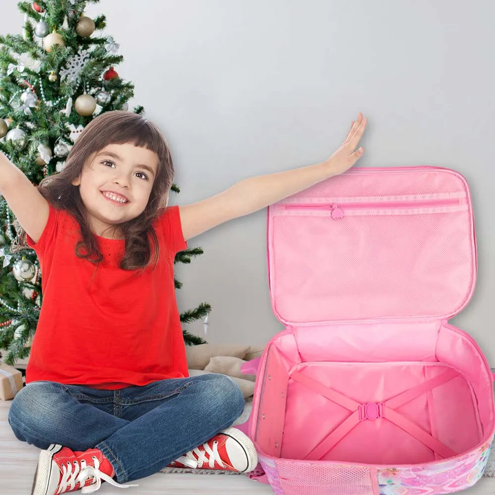 Kids Unicorn Rolling Travel Luggage
