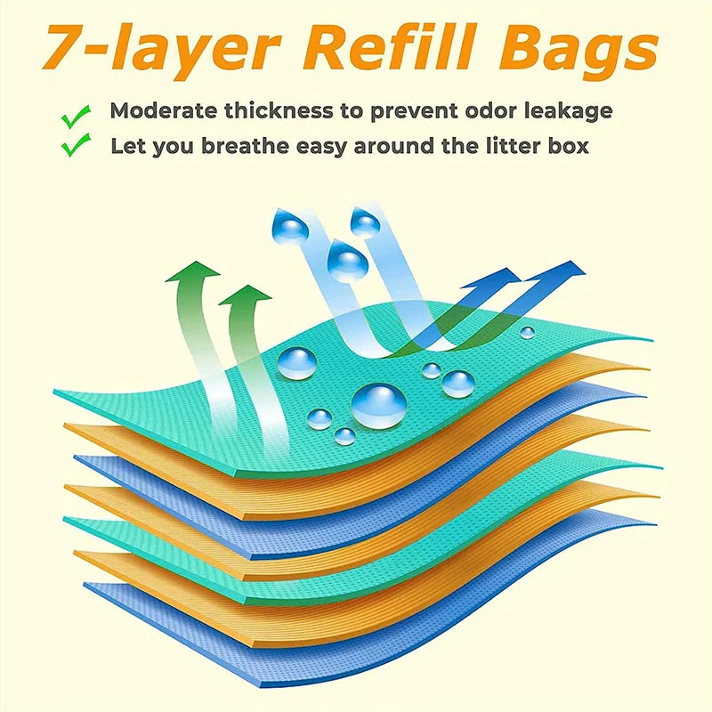 Purple Diaper Pail Refills Bags