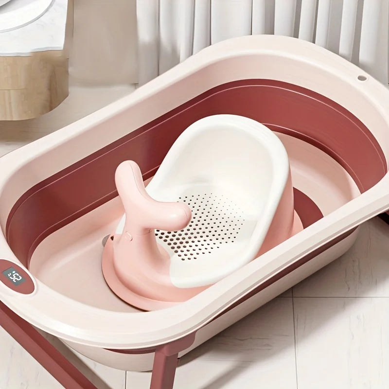 Silicone Portable Baby Bathtub