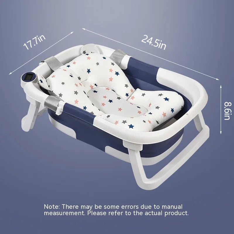 Silicone Portable Baby Bathtub