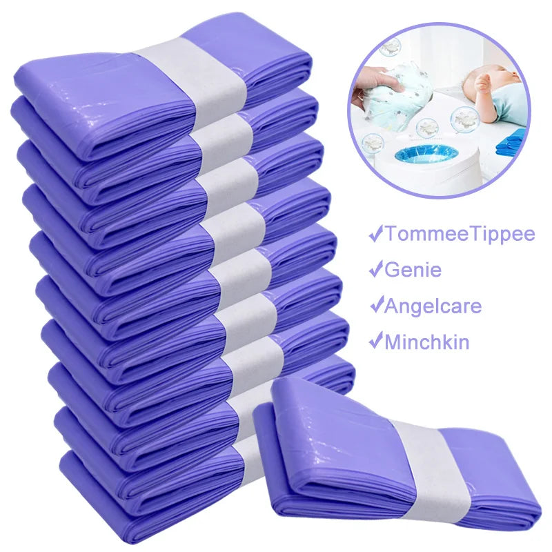 Purple Diaper Pail Refills Bags