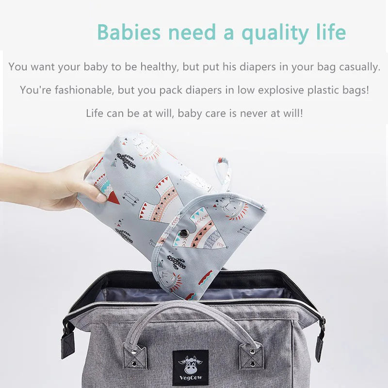 Waterproof Baby Diaper Bag
