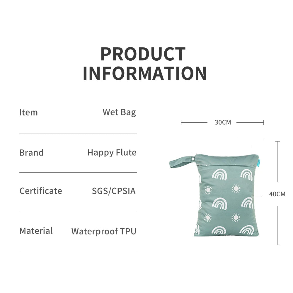 Waterproof Reusable Baby Diaper Bag