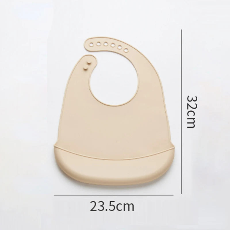 Baby Silicone Waterproof Bib