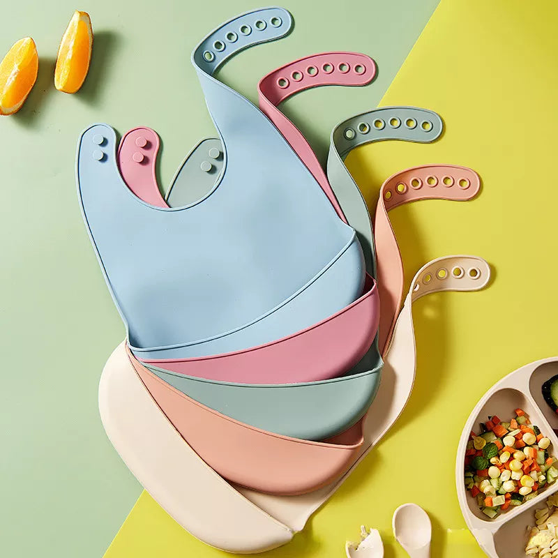 Baby Silicone Waterproof Bib