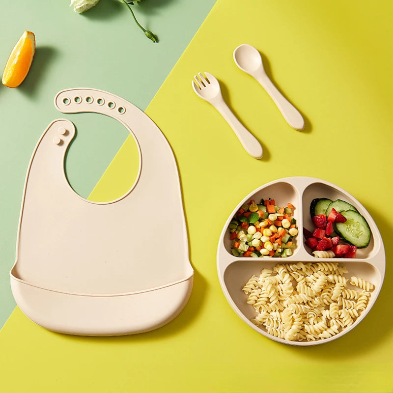 Baby Silicone Waterproof Bib