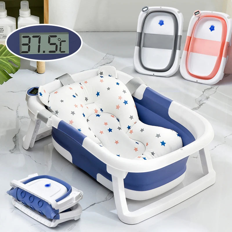 Silicone Portable Baby Bathtub