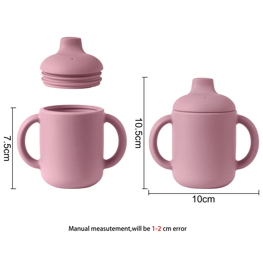Portable Silicone Sippy Cup